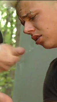 Yellow Rivers for Blond Czech Twink in the Woods