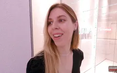 Unlucky Shoplifter Fucked in Mall Toilet - Risky Sex - POV