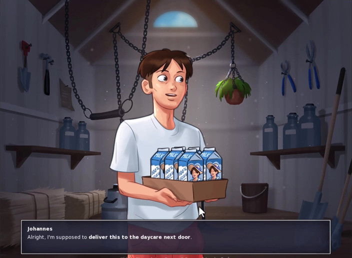 Johannes Gaming: Yaz mevsimi efsanesi - Jenny'nin göğüslerini emiyor