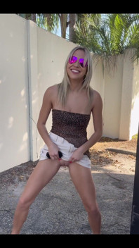 Peeing Outside!