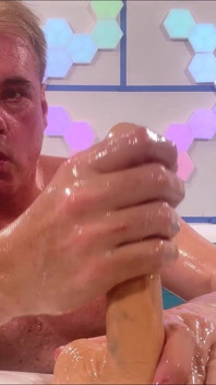 Oiled Night Sex Toys 7