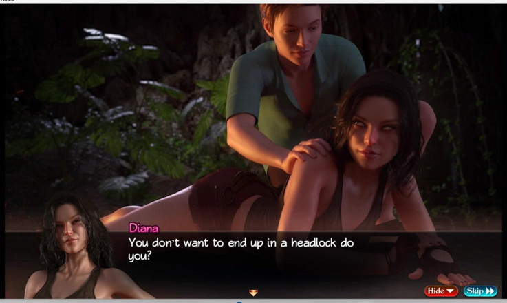 XXX Games Bunk: 나디아의 보물 - 37, 38 - 게임플레이 - 롤플레이 - 서있는 동안 보지 문지르기, 마사지, 얼굴 앉기