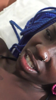 Ebony Babes Strapon