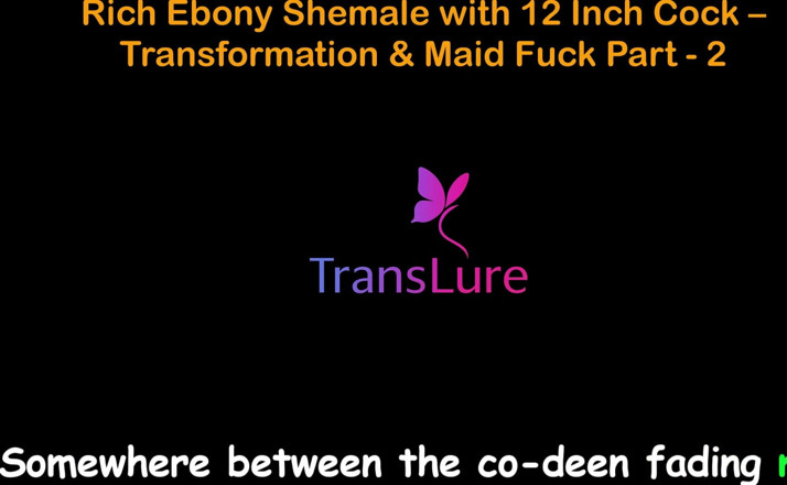 TransLure: Trans ebano ricco di audio storia di sesso inglese con...