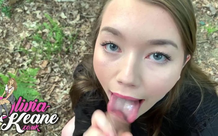 Olivia Keane: Olivia Keane POV Outdoor Blowjob