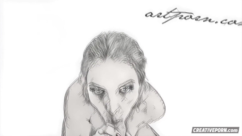 Creative Porn: Creative Porn 7 the Live Drawing