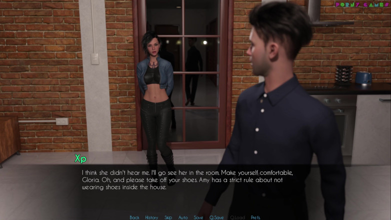 Porny Games: Happyly Ever After przez Escovic Games - napalona żona pokazuje pewną dominację,...
