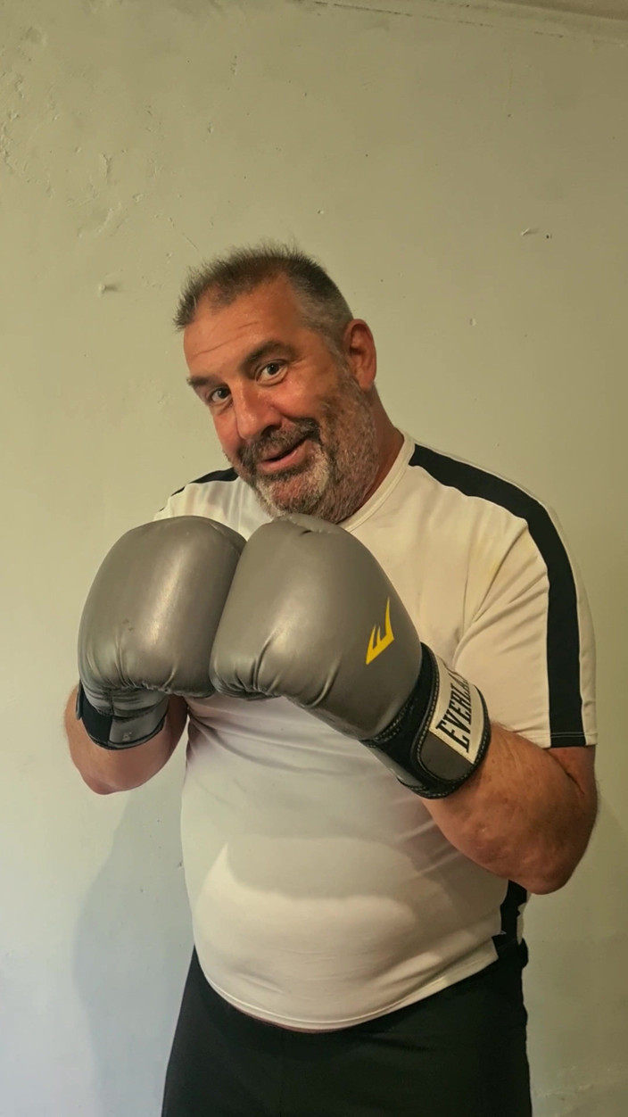Punchbagplz: POV Beatdown Silver Stepdaddy Boxer - You Thought You Could Take...