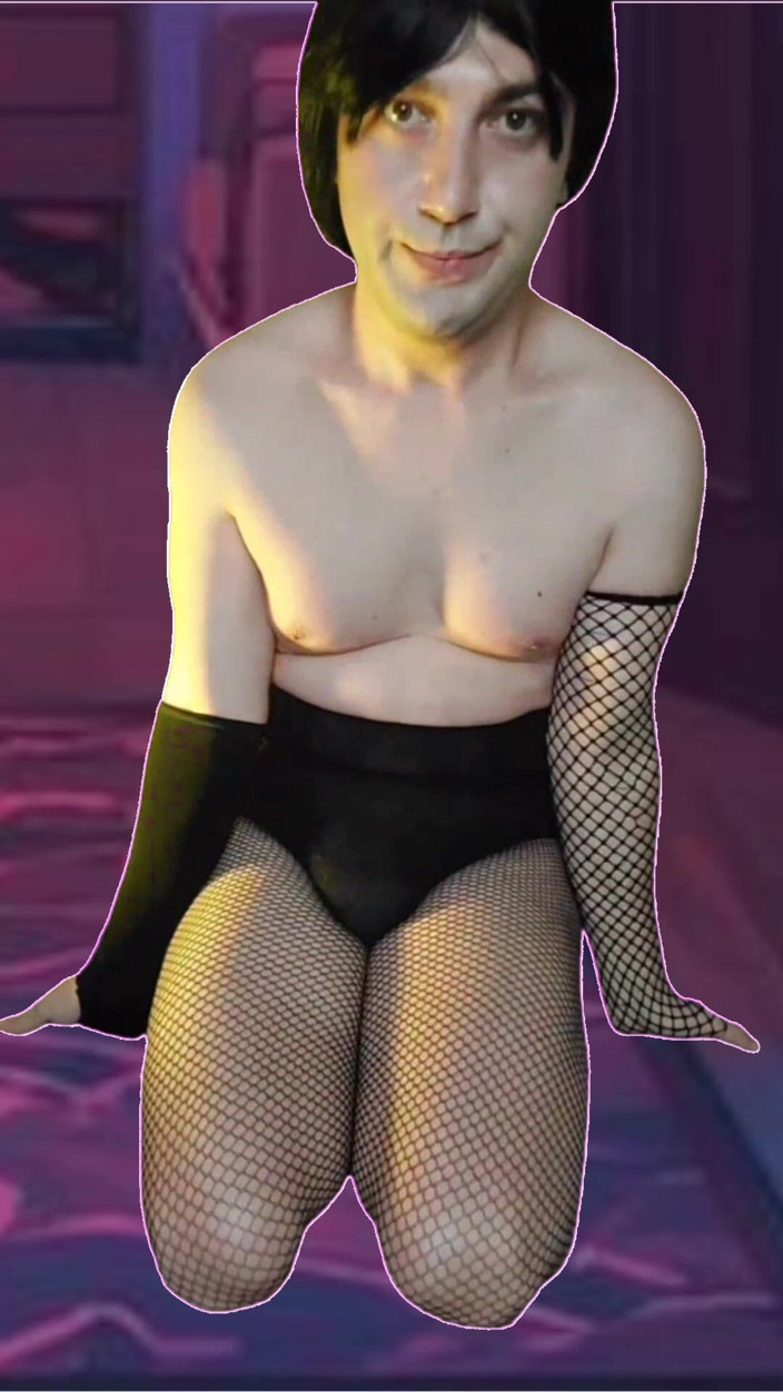 Kitty_Cross: 5 Self Palpate Gothic Gamer Sissy Model Cosplayer Pornstar