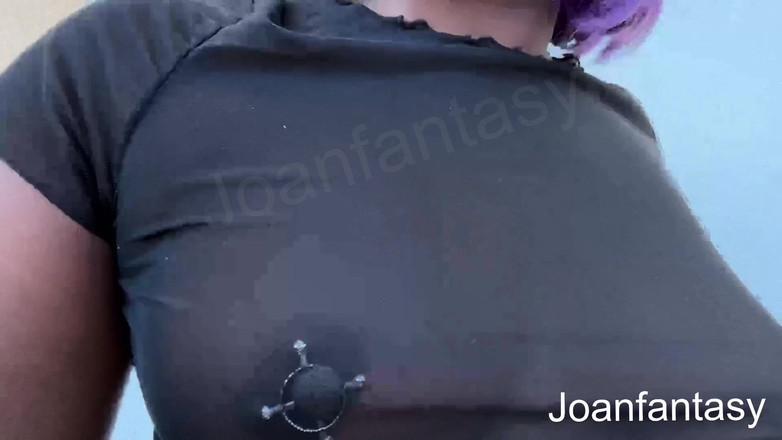 Joanfantasy: Zabawa z moim szklanym dildem za parkingiem w centrum handlowym