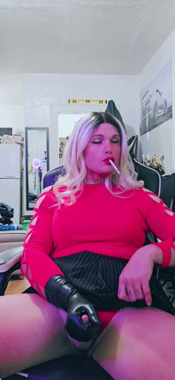 Slow Pump Smoking Fetish