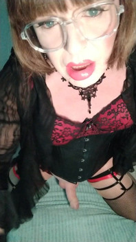 Trans Lingerie Play