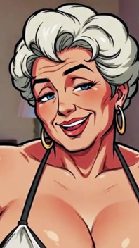Ai nonna scollatura profonda stuzzica i primi piani