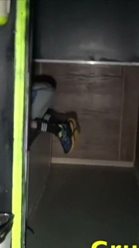 Slut Creampied in Backroom