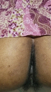 Hot Hairy Pussy Girl Closeup Then Ass and Vagina