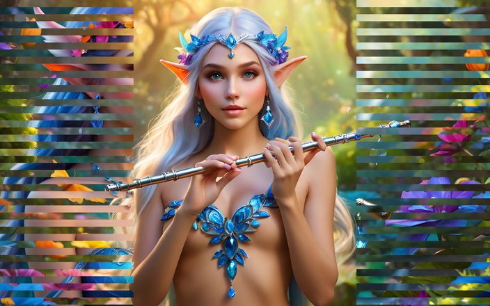 AI Girls: Hermosas chicas elf slideshow video 15
