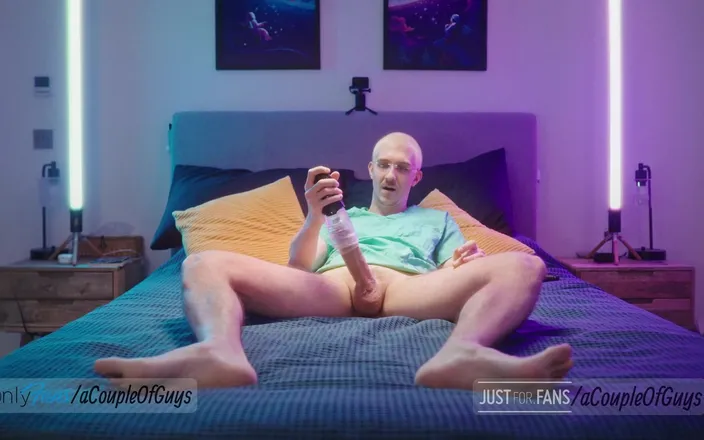 ACoupleOfGuys: Using My Blowjob Sex Toy for the First Time Made...