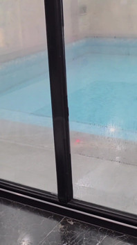 Pool & Jacuzzi Fuck - Petite Curly Twink Vs Monster Cock