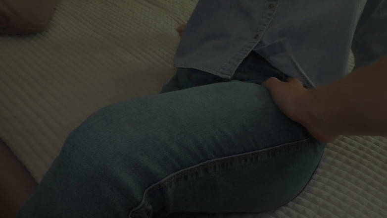 Lovers Couple: Ele sabe como aliviar meu estresse depois de um dia...