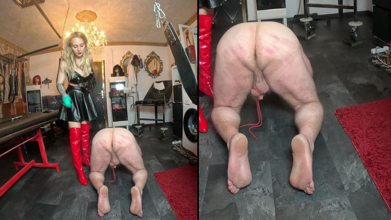 Queen_of_BDSM: Vaše varlata musí snášet utrpení kvůli vaší paní!