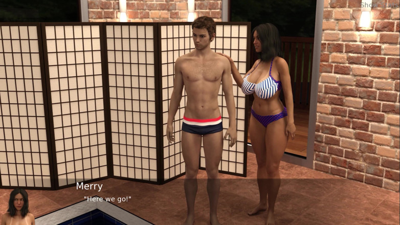 Porny Games: Progetto hot wife - la tettona impara a nuotare (29)