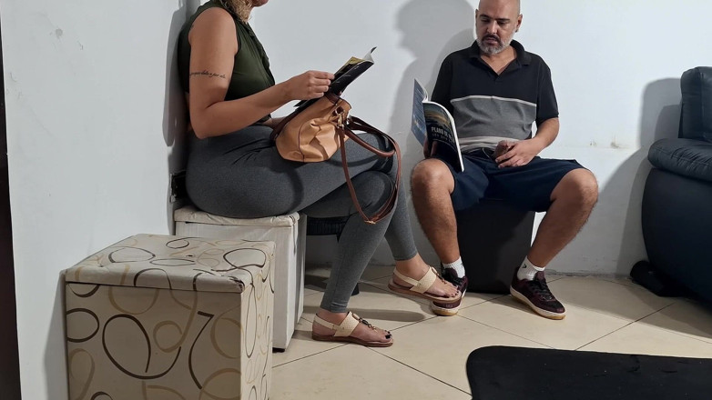 Gabi SweetCouplesStories: Flash of Dick in the Dentist's Waiting Room and She...