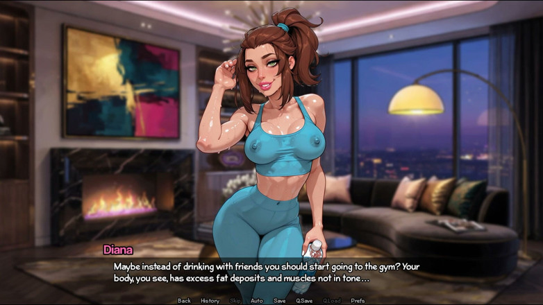 Sex game gamer: Paroháč a sexy manželka: Korupce v rajském návodu 1