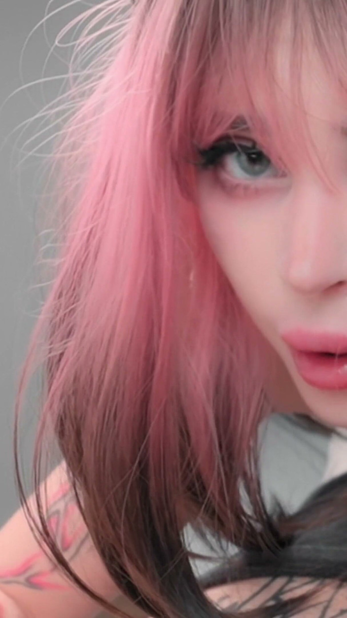 pinkloving: Quick Deepthroat Blowjob with Ahegao Face and Cum in Mouth