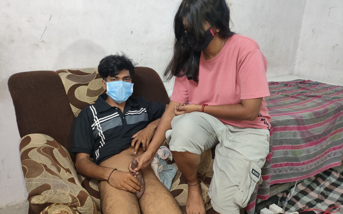 Indian Teen Girl's: Сводный брат дези держит рот сводной сестры, они занимаются сексом хардкорным сексом индийской бхабхи