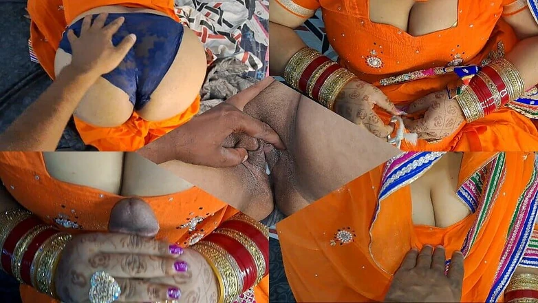 ShrutiLiveCum: Diwali speciální dárek pro manžela zezadu velký zadek indické ženy v...