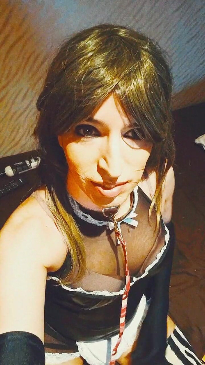 Tammy sissy slave: Tammysissy przed i po ssaniu kutasa