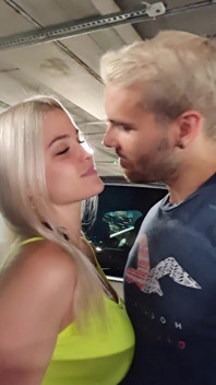 Licking Her Ass in a Parking Lot