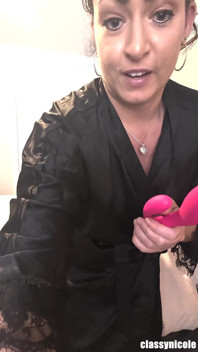Stepmother Classy Nicole Uses Her Stepdaughter's Pink Toy