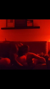 Sexy Flexing in the Redroom