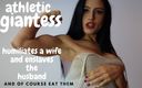 AnittaGoddess: फिट दिग्गज पत्नी को अपमानित करती और खाती है