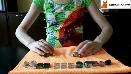 Saegin: 1[ASMR] Glass marbles and pebbles (no talking)