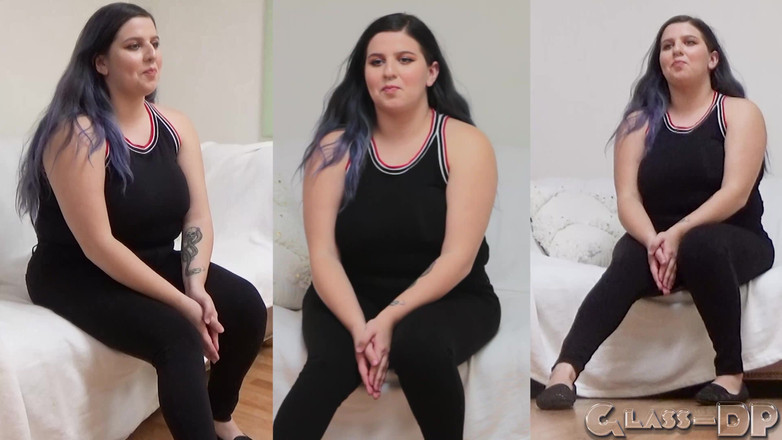 GLASSDP: PAWG Is a Cum Guzzling Porno Whore