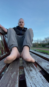 Outdoor Nylon Foot Worship