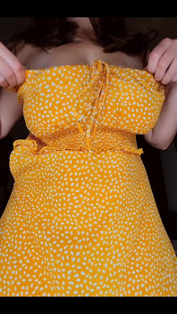 Knockout Knockers the Yellow Dress