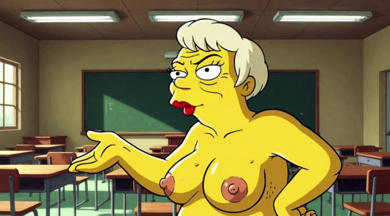 AI Porn: Ai, dessin animé de style rétro, matures