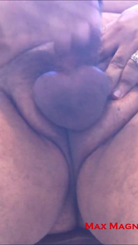 The big cannon unloads cum & piss