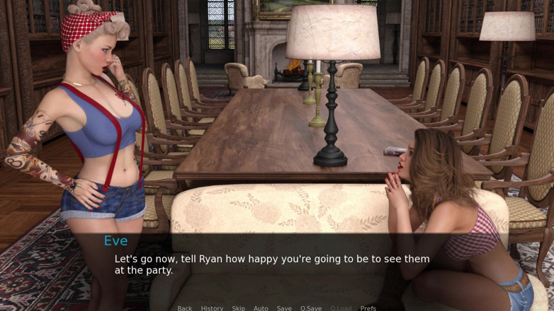 3D Cartoon Porn: Lancaster Boarding House 7 - Ryan Fucks His Roommate Anna in Haunted...