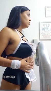 Maid My Boss Gets Me Hooked on Smoking and so He Doesn't Get Angry I Give Him My Pussy