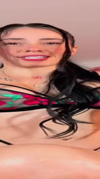 The Flowers of the Bra Look Perfect on My Nipples
