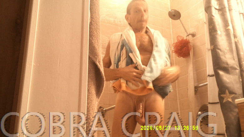 COBRA CRAIG: 8-27-2026 Cobra Showers Late Cuz Bitch I've Been Busy Since....