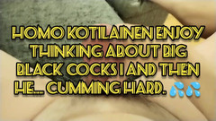 Homo Kotilainen: Homo kotilainen genießt riesigen schwulen orgasmus.