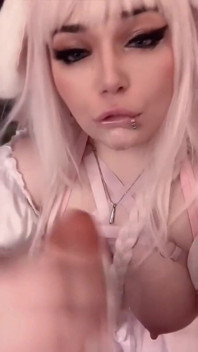 이스터 버니 소녀 여친