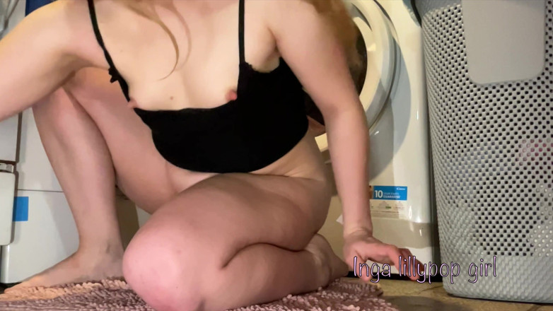 Inga lillypop girl: Przyrodnia Siostra Daje Sobie Ostry Anal