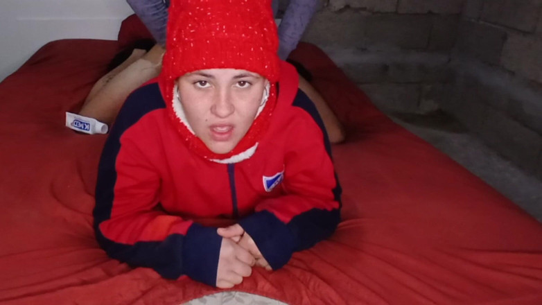 Orgasm anal sex: Latynoska cierpi na seks analny