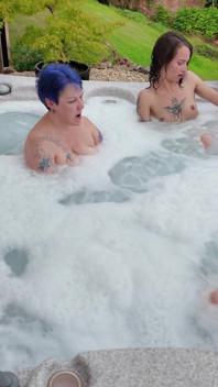 Girls in the Hot Tub